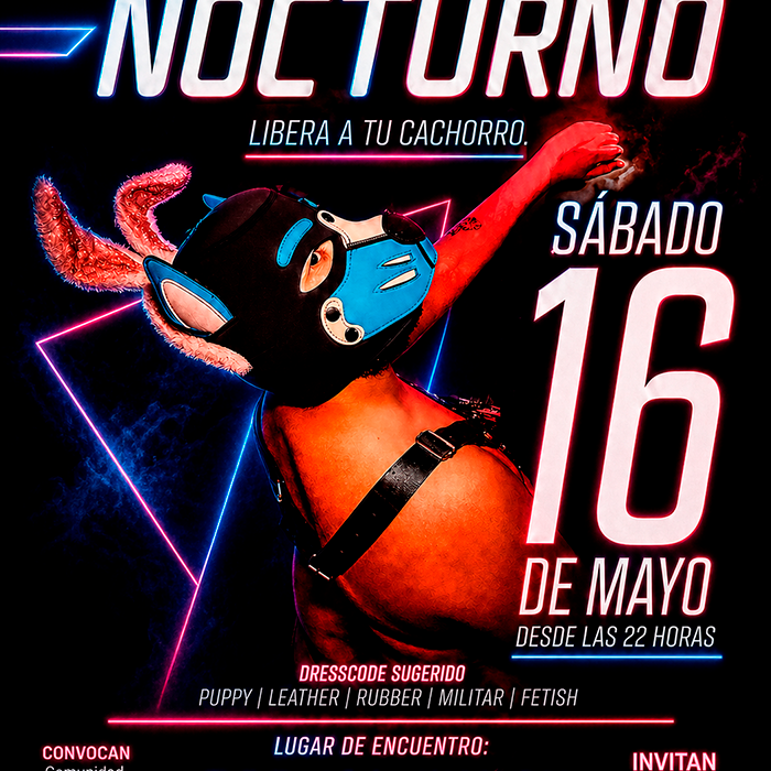 ENCUENTRO PUPPY MAYO bar gay nocturno